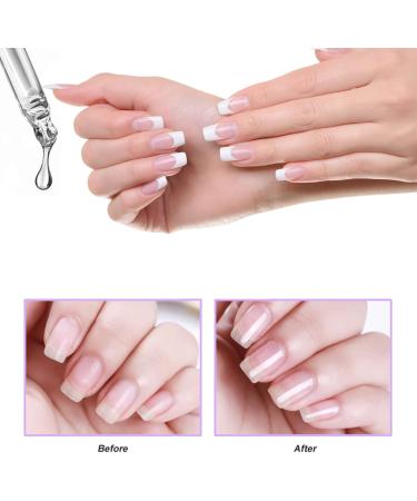 15ml Nail Oil Cuticle with Vitamin E & B, Jojoba Oil for Nails - Lavender & Rosehip Formula for Dry, Rough Nail Care - Moisturizing and Repairing with Dropper Design - Buy Online on GoSupps.com