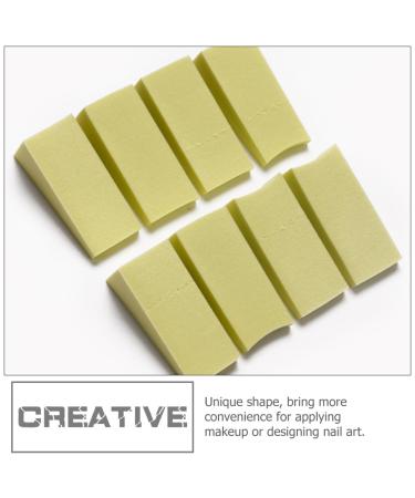 FRCOLOR 96 Pcs Nail Gradient Sponge Applicator Kit - Perfect for Nail Crafts Makeup Wedges & Tofu Cubes | International Shipping Available - Buy Online on GoSupps.com