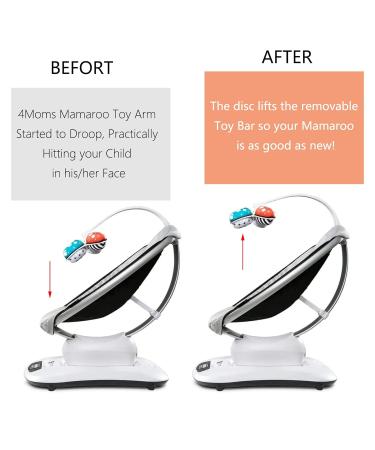 Replacement Parts for 4moms mamaRoo 1026 - Mobile Attachment Connector Toy Bar Conversion & Spacer in White - Buy Online on GoSupps.com