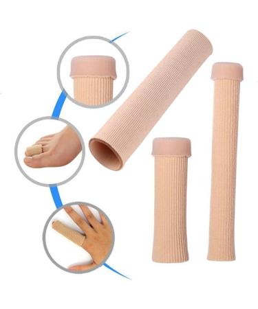 Toe Sleeves & Protectors for Women | Silicone Toe Bandages for Corns Blisters & Calluses | 5-0.78IN - Buy Online on GoSupps.com