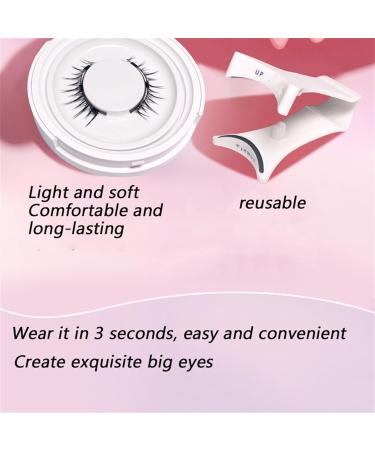 Crafty Magnetic Eyelashes Magnetic Eyelashes Viral Magnetic Lashes No Glue Needed Magnetic Eyelashes Kit Easy To Wear And Remove Reusable (EM09) - Buy Online on GoSupps.com