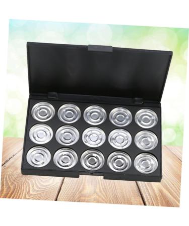 DOITOOL Travel Cosmetic Case 15 Eye Shadow Empty Eyeshadow Case Empty Eyeshadow Palette Makeup Box Travel Concealer Foundation - Buy Online on GoSupps.com