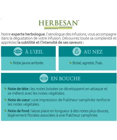 Herbesan Infusion Thyme Respiration Bio 20 Sachets - Buy Online on GoSupps.com