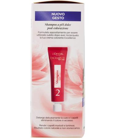 L'OR AL Paris Excellence Cr me 400 Natural Brown Permanent Coloring for Brunettes 100% White Hair Coverage Anti-yellowing Action Natural Result Protects and Strengthens Hair - Buy Online on GoSupps.com