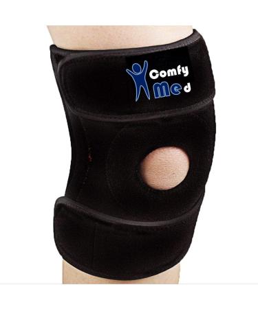 Winzone Knee Brace by ComfyMed Premium Adjustable Compression Support Sleeve CM-KB19 for Sport or Pain Relief