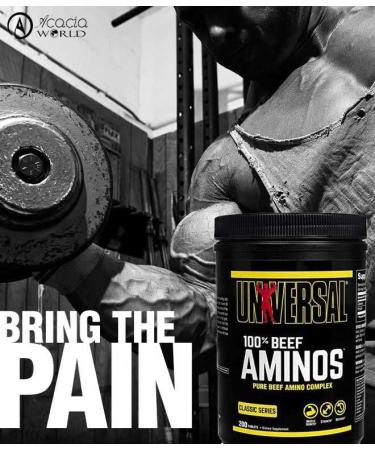 Universal Beef Aminos Tablets | 100% Pure Beef Protein Complex with EAAs & BCAAs | 66 Servings of Desiccated Argentine Beef Liver - Buy Online on GoSupps.com