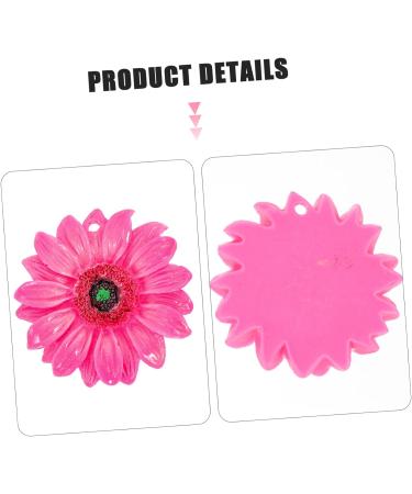 HOMSFOU 40 pcs key chain pendant resin flower charms keychain sunflower party favors flower bracelet charms daisy earring charms sunflower key ring key ornament Accessories delicate Assorted Color2x4pcs 4.75X4.75X0.78CMx4pcs - Buy Online on GoSupps.com