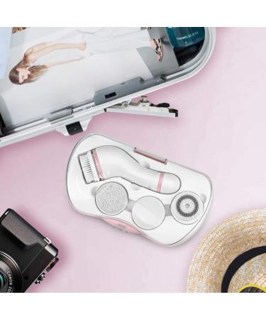 Rechargeable Facial Cleansing Spin Brush Set with 4 Exfoliation Heads - CNAIER Waterproof Face Spa System for Cleansing and Exfoliating - Buy Online on GoSupps.com