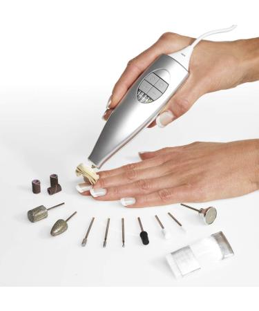 Promed Sensitive Electric Manicure/Pedicure Set - 42 Accessories 13 000 RPM Nail Files & Storage Bags for Perfect Nails Worldwide - Buy Online on GoSupps.com