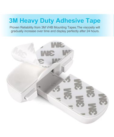 Clymene Child Locking Refrigerator Lock | Secure Door Lock for Kids Pets & Seniors | White Rubber Seal - Buy Online on GoSupps.com