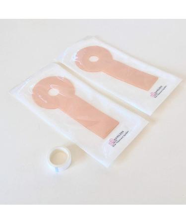 SEAMLESS SKIN Silicone Gel Sheets Set - Scar Removal Treatment for Mastopexy/Areopexy Recovery & Stretch Marks - Post Op Surgery Breast Anchor Lift - Pack of 2 - Buy Online on GoSupps.com
