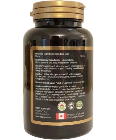 ROYAL MACA Advanced Sexual Health Formula 100Capsules(Man&Woman) - Buy Online on GoSupps.com