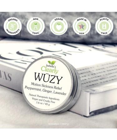Clearly W ZY Aromatherapy Rub | Natural Motion Sickness Relief for Travel & Pregnancy | Ginger Peppermint Lavender | Made in the USA - Buy Online on GoSupps.com
