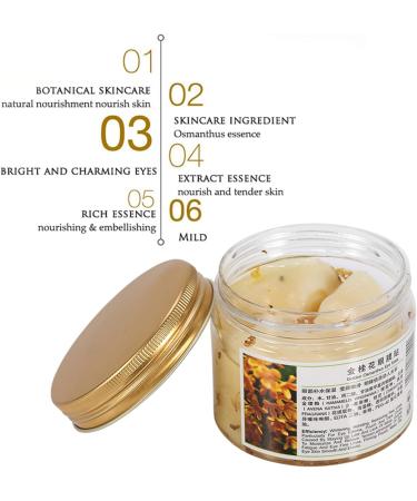 Pongnas 80 Pi ces Masque pour les Yeux L'osmanthus dor Patch pour les Paupi res Anti-rides Hydratant et Nourrissant avec des Extraits Naturels pour les Cernes et le Soulagement - Buy Online on GoSupps.com