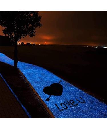 Glowing Blue BallHull 1.4cm Fish Tank Gravel Rocks - 300 Pcs for Fish, Turtles, Gardens, Flower Pots - Buy Online on GoSupps.com
