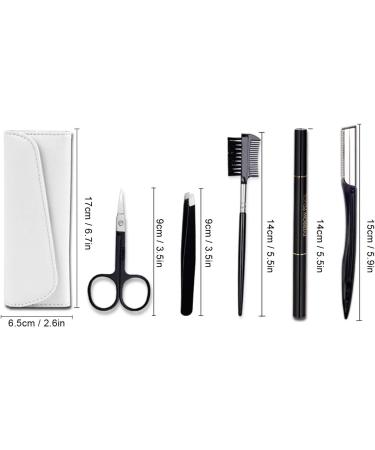 Haschneider Shaper Shaver Set - 8PCs Face Hair Removal Blades for Women | Multi-Purpose Eyebrow & Body Grooming Tools - Buy Online on GoSupps.com
