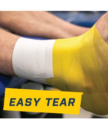 Buy White Athletic Tape 4 Pack - Pro Grade 15yd Sports Tape for Athletes & Trainers | Perfect for Fingers Ankles Wrist Boxing Football & Gymnastics - Buy Online on GoSupps.com