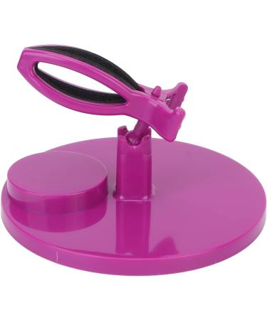 Nail Polish Holder Wide Angle Adjustable Nail Polish Holder Amateur Painting Base (Purple) - Buy Online on GoSupps.com