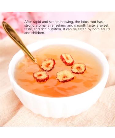 SIJIYUNLI-Red Date Lotus Root Powder 500g/17.63oz breakfast Fast food is suitable for people who are in a hurry to work 2 - Buy Online on GoSupps.com