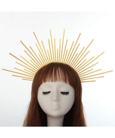 Graceart Sunburst Halo Crown Headband | Women's Hairband for Parties & Costumes Stylish Accessories - Buy Online on GoSupps.com