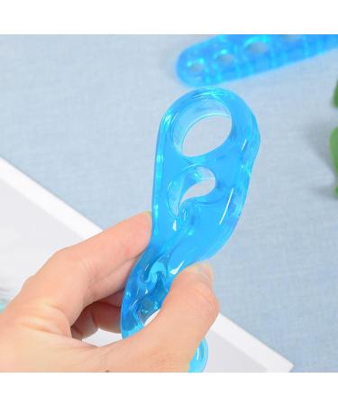 FSYEEL 3 Pairs Silicone Toe Separators for Toe Straightening and Pain Relief - Bunion Corrector and Hallux Valgus Straightener for Men and Women - Buy Online on GoSupps.com