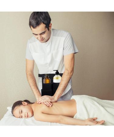 Massage Holster & Oil Bottle Holder | Adjustable Splash-Protected Storage for Massage Essentials - Buy Online on GoSupps.com