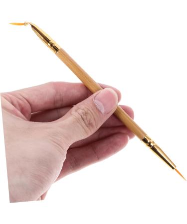 Beavorty 2 Pcs Cosmetic Eyeliner Straight Bent Angled Brush Brush Double Ended Eyeliner Brush mediumx2pcs As Shownx2pcs - Buy Online on GoSupps.com