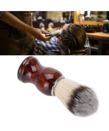 Premium Hair Shaving Brush for Men | Soft Bristles Beard Care Razor & Portable Wooden Handle for Travel & Home - Buy Online on GoSupps.com