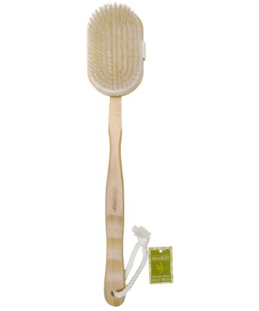 Swissco Bamboo Collection Natural Bristle Back Brush