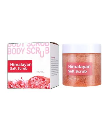 Facial Scrub Himalayan Salt Shea Sugar Scrub Ultra Hydrating and Exfoliating for Nourishing Essential Body Care Improves Acne Scars Blackheads Pore Size and Skin Texture