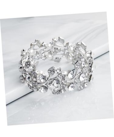 Magiclulu 3-St Women s Anniversary Gift Bracelet | Tennis & Pearl Crystal Jewelry for Women - Buy Online on GoSupps.com