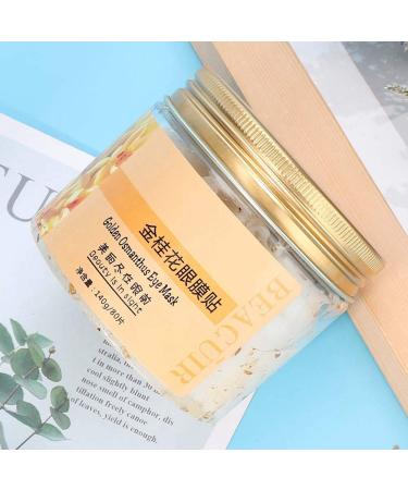 Gold Osmanthus Eye Mask 80pcs - Anti-Aging Collagen Patches for Puffy Eyes, Dark Circles, Wrinkles, and Eye Bags - Deep Moisturizing Formula with Elasticity Boost - Buy Online on GoSupps.com