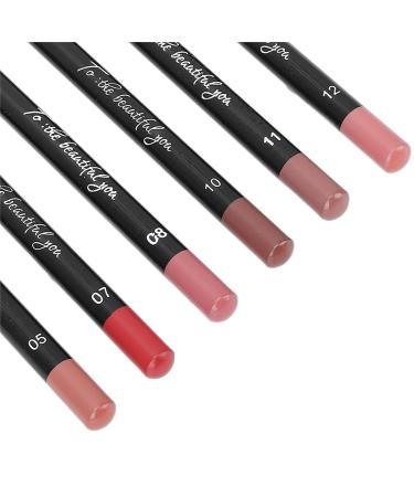 Sonew 6-Piece Matte Lipliner Set - Long-Lasting Waterproof Pigmented Lipstick for Women - Perfect for All Skin Tones - Buy Now! - Buy Online on GoSupps.com