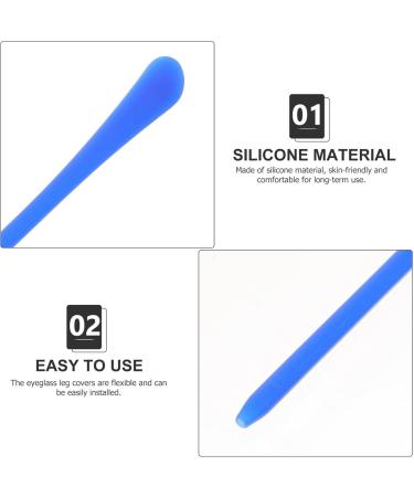 Uonlytech 14-Piece Glasses Repair Set - Non-Slip Silicone End Tips & Soft Spacer for Glasses & Sunglasses - Durable & Easy to Use - Buy Online on GoSupps.com