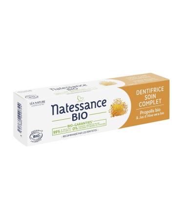 Natessance Complete Toothpaste Organic Bio Cosmos Certified Oral Care 75 ml International Shipping Available - Buy Online on GoSupps.com