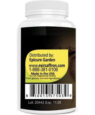 Eye Vitamins Supplement with Saffron Lutein & Zeaxanthin Nutritional Support for Eye Health 30 Capsules 30 Count (Pack of 1) - Buy Online on GoSupps.com