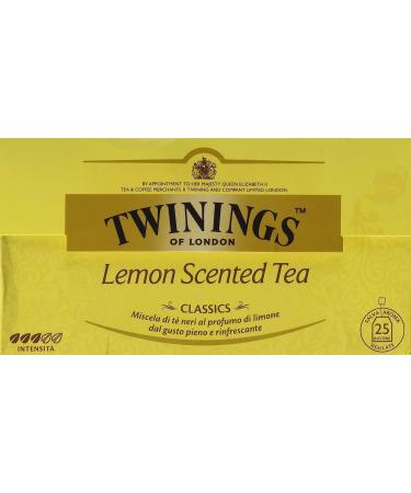  Italian Gourmet E.R. Twinings Lemon Scented Tea Set of 6 Black Lemon Teas with 25 Filters + Gourmet Polpa di Pomodoro Italian Box 400g - Buy Online on GoSupps.com