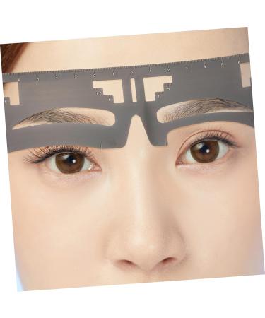 FOMIYES 6 Pcs Eyebrow Ruler Makeup Stencil T Tool Molds Brow Guide Ruler Eyebrow Marks Eyebrow Trimming - Buy Online on GoSupps.com