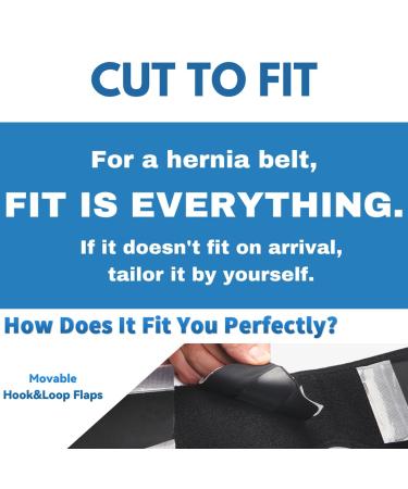 Universal Hernia Belt for Men & Women | Adjustable Inguinal & Sports Hernia Truss | Pain Relief & Support | Post-Surgery Rehab Brace - Buy Online on GoSupps.com