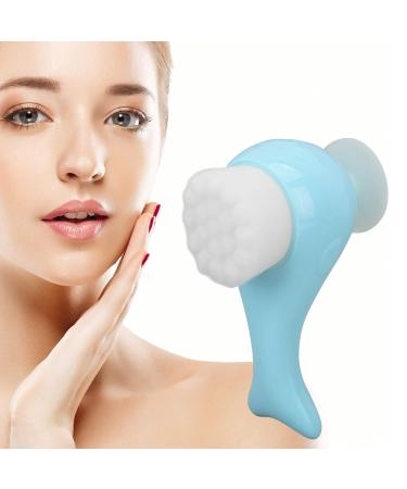 Buy Makeup Cleansing Brush - Soft Nylon Bristles Handheld Face Brush with Silicone Sucker | International Shipping Available - Buy Online on GoSupps.com