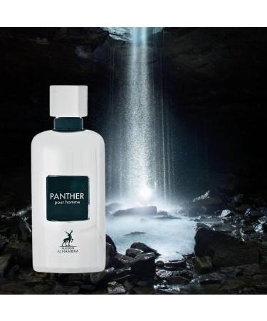 Maison Alhambra Panther Pour Homme Eau De Parfum Spray 100ML (3.4 OZ) Long Lasting Citrusy Fresh Spicy Fragrance. - Buy Online on GoSupps.com