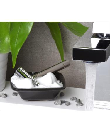 Handmade Barbear Razor Plane | Premium Stainless Steel | Chrome Gloss Finish | Precision Wet Shave for Men | Dual-Sided Blade for Sharp Results - Buy Online on GoSupps.com