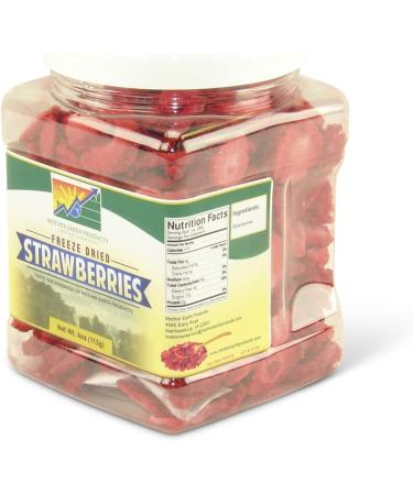 Mother Earth Freeze Dried Strawberries - 2 Oz (Pack of 1) - Buy Online on GoSupps.com