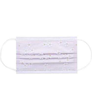 Buy Amyglin 50-Pack Disposable 3-Layer Mouth-Nose Protection - Breathable Butterfly Motif Cloth Bandanas for Adults - International Shipping Available - Buy Online on GoSupps.com