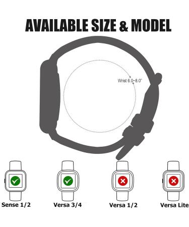 Buy Compatible Patterned Leather Replacement Band for Fitbit Versa 4 Versa 3 Sense 2 - Flying Insects & Bugs Design - Buy Online on GoSupps.com