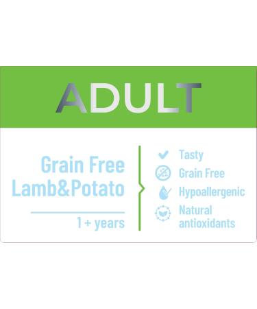 Buy The Hunger of the Wolf Grain-Free Dog Food for All Breeds - Adult Lamb & Potatoes 14 kg - Healthy Dry Food for Dogs - Buy Online on GoSupps.com