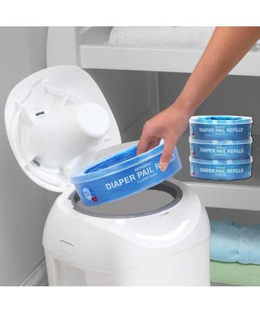 Diaper Pail Refill Bags | Enhanced Odor Control | 1120 Count 4 Pack | Compatible with Diaper Pails | Long Lasting Supply for 4-6 Months - Buy Online on GoSupps.com