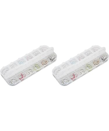 2 Boxes Nail Art Rhinestones Chains Multifunction 12 Colors Metal Bling Decal DIY Fingernails Charms for Acrylic Nails Nail Art Decoration Nail Art Accessories for Nail Salon Home - Buy Online on GoSupps.com