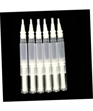  Healvian Healvian 6 Pieces Empty Pens Lip Gloss Lip Stain Nail Polish Transparent Pens Empty Nail Oil Pen Empty Liquid Tube - Buy Online on GoSupps.com