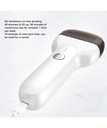 Efficient Electric Callus Remover Rechargeable Foot File Lightweight Ergonomic Feet Callus Remover for Smooth Skin - Buy Online on GoSupps.com